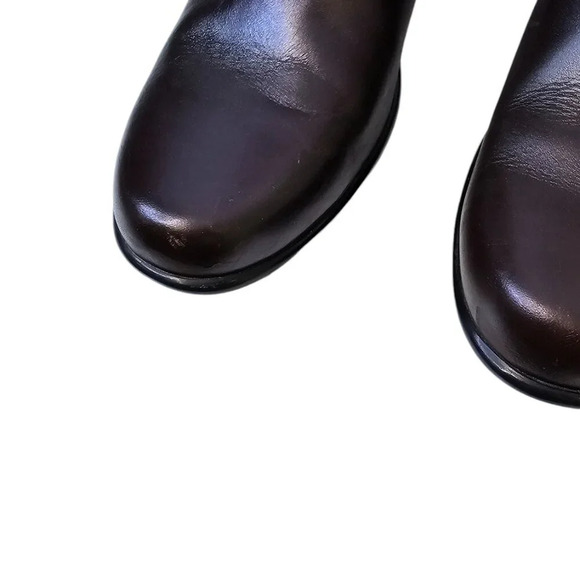 Dansko Womens Ryan Brown Leather Ankle Booties Size 41 US 10.5 - Picture 3 of 14